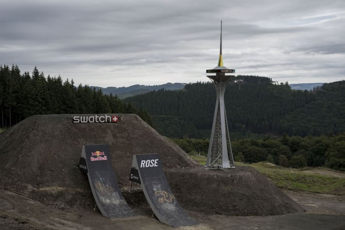 Riders can let off steam creatively in the new Green Hill Bikepark.