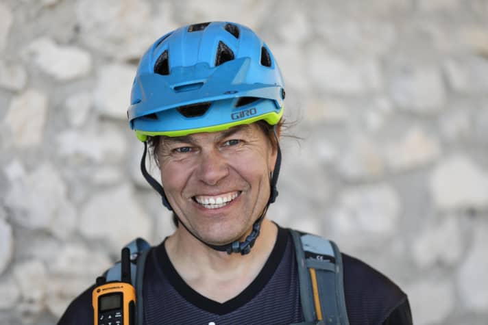 Peter Brodschelm, Touren-Guide und Chef beim Transalp-Anbieter Fahrtwind