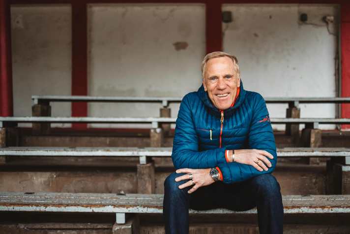 Preuve vivante : le scientifique Ingo Froböse de la Deutsche Sporthochschule de Cologne - lui-même en pleine forme dans la deuxième moitié de sa vie.