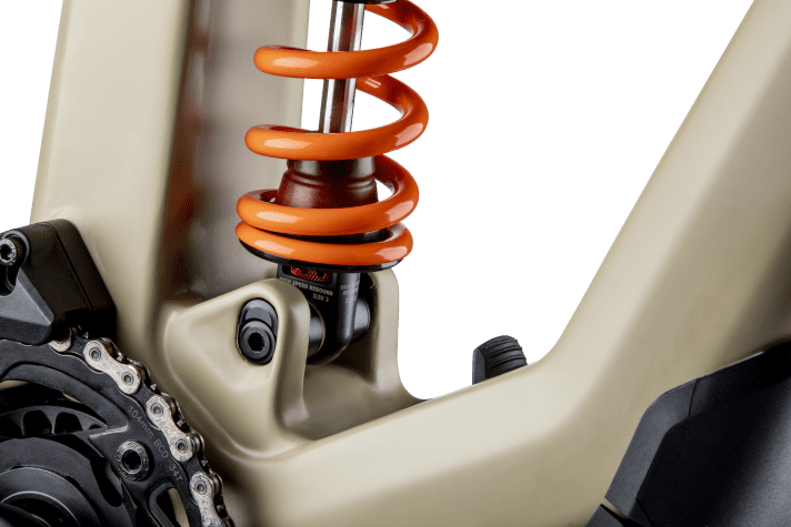 The Rapcon can be adapted to a small rear wheel using a flipchip.