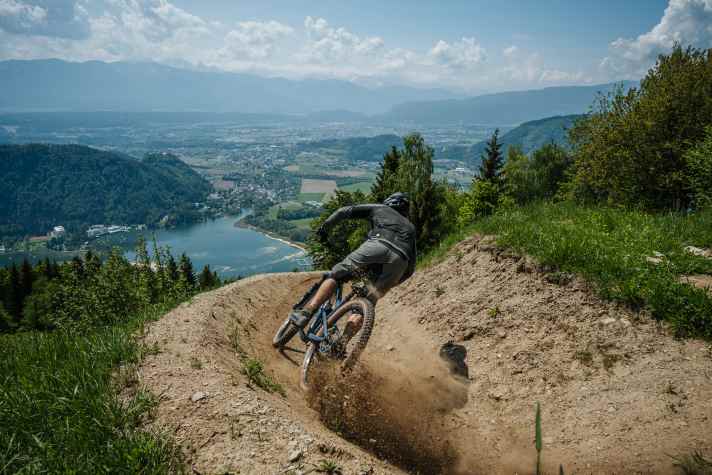 The PROlitzen trail has been fun for a while now, but the trail park on Lake Ossiach now offers 17 trails!