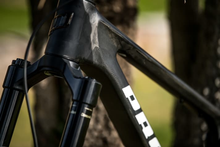 Blend carbon and blend aluminium now make the frames of the new Propain Tyee significantly lighter thanks to the material mix.