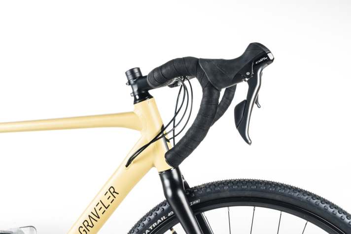 Strange: The handlebars have to be repositioned, or rather replaced.