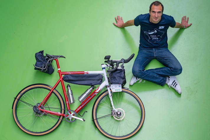 Der Rahmen des Purple Dog lässt sich komplett zerlegen.