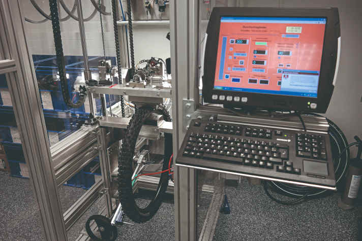 In Schwalbe's test laboratory, we were able to determine objective values for rolling resistance and puncture protection under our supervision.