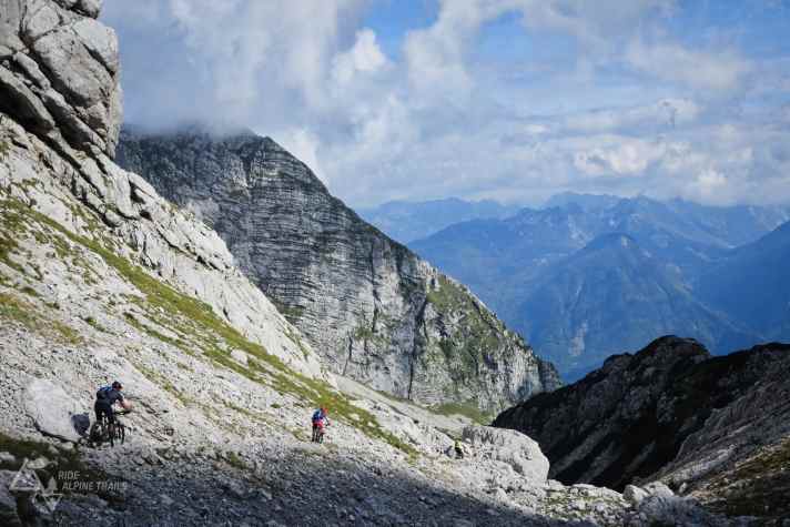 The karst peaks in the Kanin Mountains feel like a wild mixture of the Brenta and Dolomites.