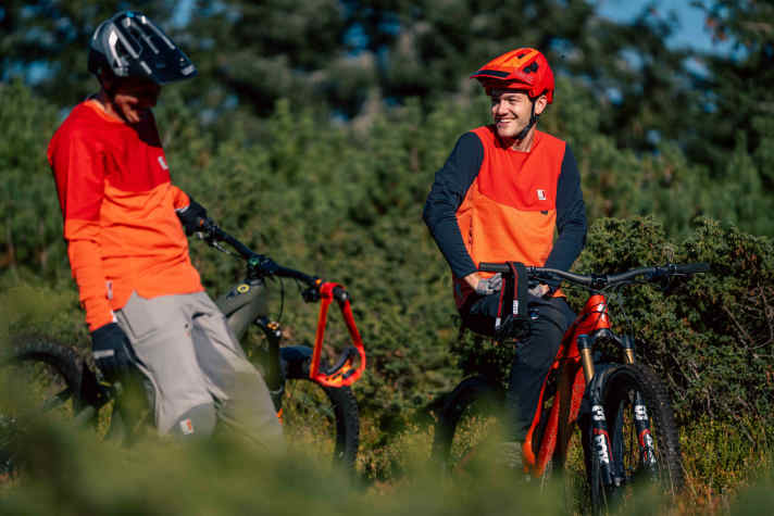 All long-sleeved shirts from the Leatt collection have UPF 50 sun protection.