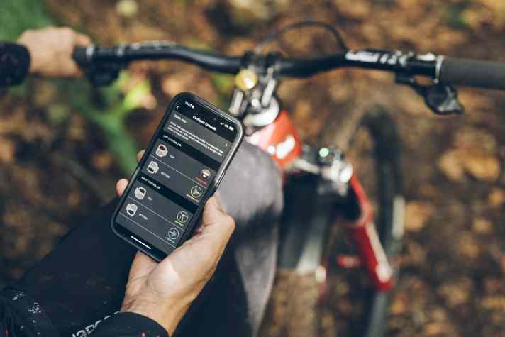 The new Rockshox Reverb can also be integrated into the Sram ecosystem via the AXS app. It can be controlled with all current controllers.