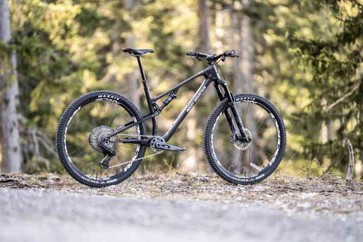 The slim frame is an eye-catcher.