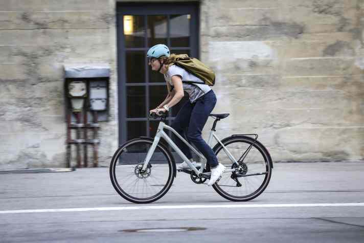 Einfach losrollen. Durch das energieautarke System entfällt lästiges Laden von Schaltakkus.