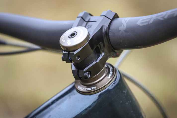 Die vielen schicken Teile von Wolftooth stehen dem Salsa Spearfish im Dreambuild ausgesprochen gut.