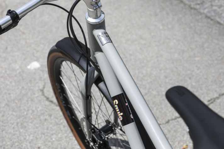 We had the honour of testing the Sayle № 003. The third bike of this type and therefore still pre-series.