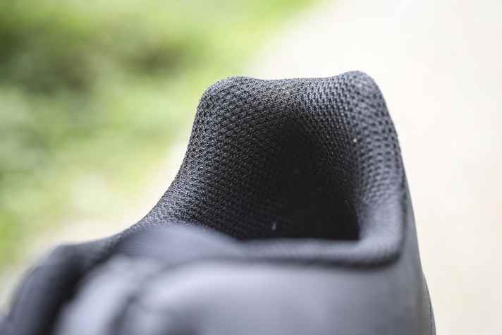 Even if the fit is not perfect, the heel hold in the shoe is excellent