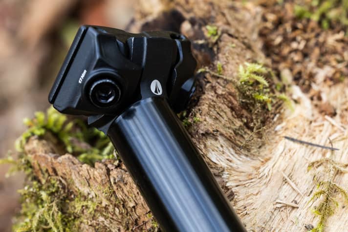 Der Stützenkopf wurde komplett neu designt. Die Schrauben sind nun seitlich angeordnet und leichter zugänglich