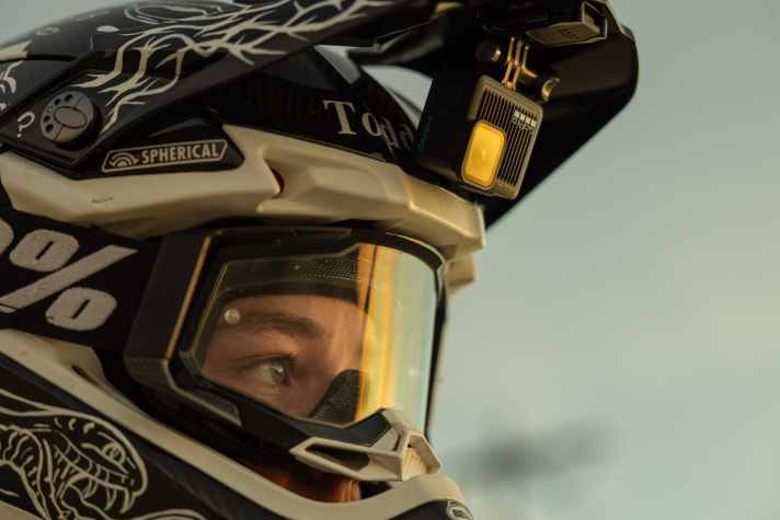 Klein und kompakt eignet sich die Hero bestens für den Einsatz beim Biken