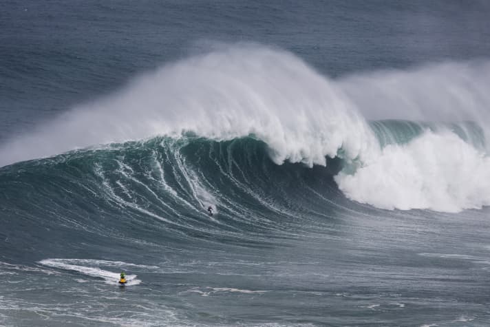 Bigwave surfer Sebastian Steudtner: Don't even think about a fall.