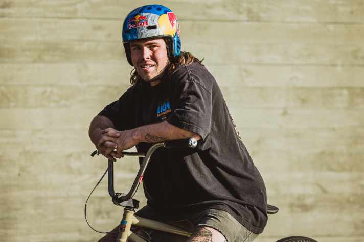 Remy Morton, here on the BMX.