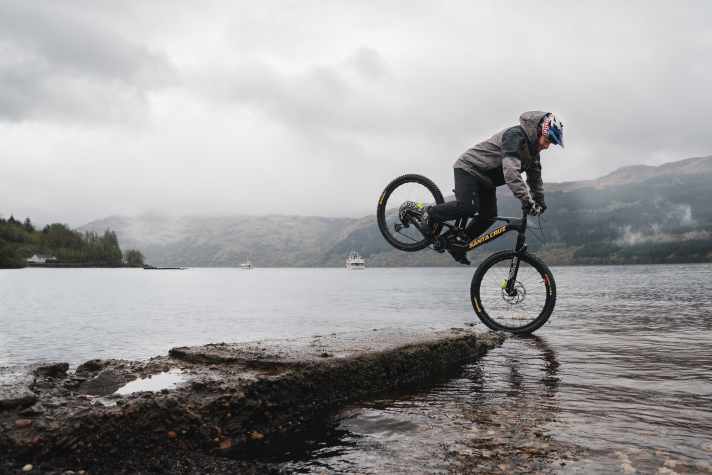 Likes all weathers: Danny Macaskill.