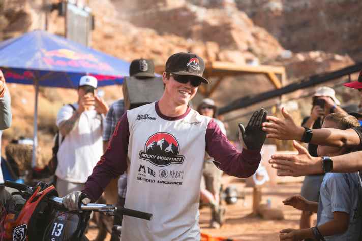 Freeride dream - Rampage for the first time and won straight away: Hayden Zablotny.