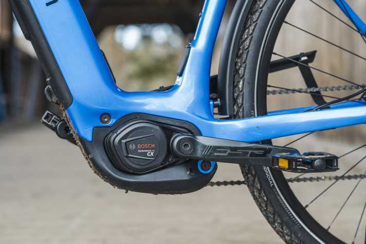 Rightly the market leader: the dynamic and quiet Bosch motor.