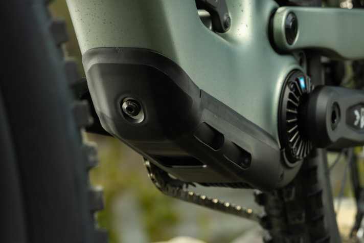 The Fuel+ battery has 580 Wh and, like its predecessor, can be pulled downwards out of the closed down tube.