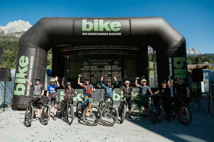 Wir sehen uns... am 12. September in Leogang.