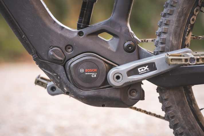 The Bosch motor delivers plenty of power and good modulation.