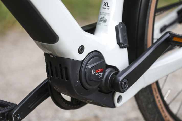 Der Bosch Performance Line SX Motor im E-Simeto HT.