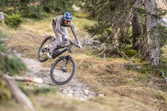 Laufruhige Geometrie und geringes Gewicht in Perfektion.