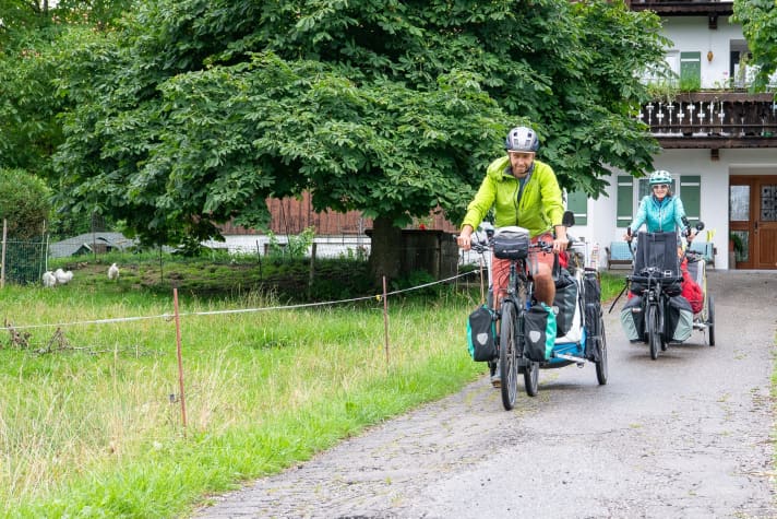 In July, the great adventure of cycling began with an unknown outcome.