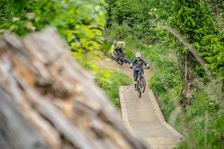 The push that MTB trails can bring to places can be seen in flagship projects such as this one in Brilon.