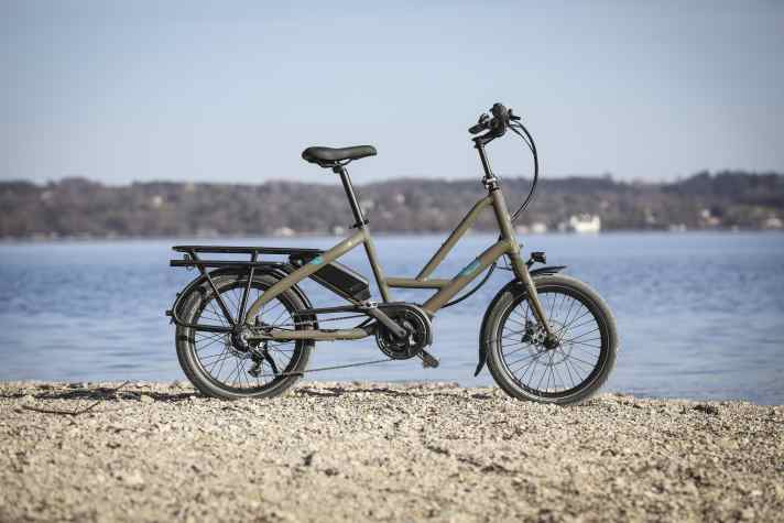 Tern Quick Haul P8i: Bosch Active Line Plus // 500 Wh // 24 kg // 3199 euros.