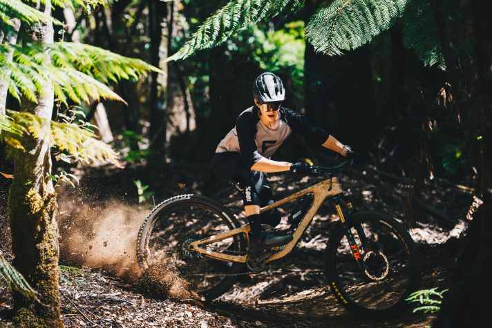 The optimised Maestro rear triangle is designed to offer traction in every situation