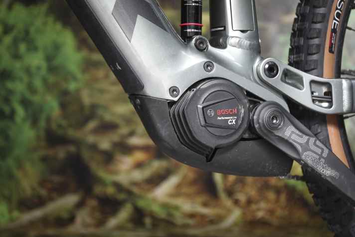 Bosch's Performance CX delivers 85 Newton metres of torque and impresses with its dynamic handling and strong modulation.