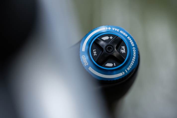 The Grip2 damping may not be the lightest cartridge, but it turns the Fox 34 into a powerful trail fork.