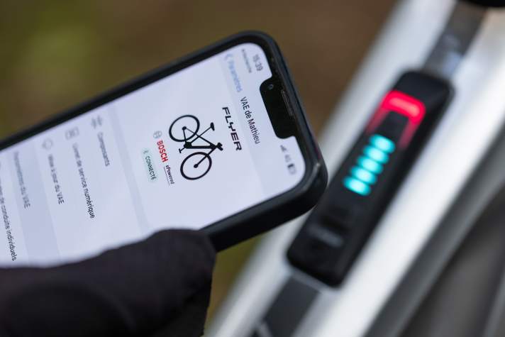 Über die Flow-App von Bosch kann das System mit Updates versorgt und die Unterstützungsmodi können individualisiert werden.
