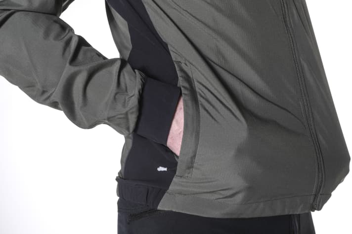 Pleasantly wide cuffs. You won't find that in any of the other test jackets