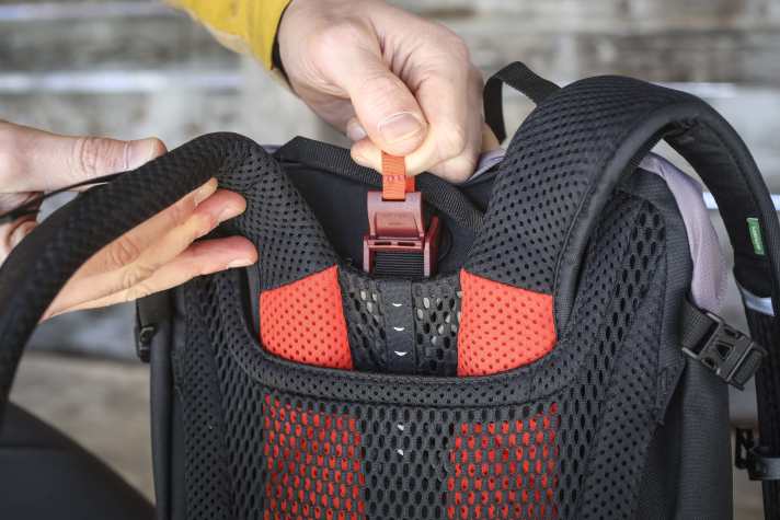 The Trailcontrol is also very easy to adjust in height for an optimum fit.