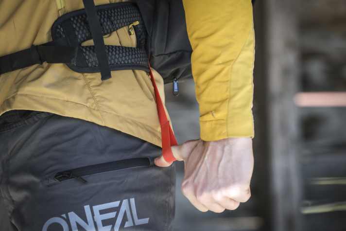 Better ventilation on the move: Aeroflex Control is child's play to use and has a clear effect on the ascent.