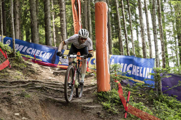 Luca Schwarzbauer was the best German in 8th place.