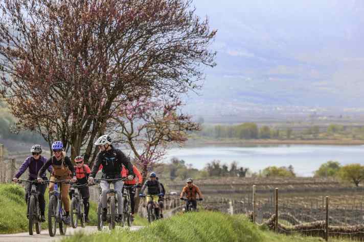 When riding in a group, the pace must match. In other words, light riders need to be a little lighter and fitter than their power colleagues.