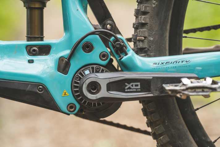 No other e-MTB motor is as compact as the TQ HPR 60. This makes really slim frames and discreet e-mountainbikes possible.