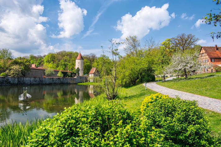 Stadtmauer in Dinkelsbühl
