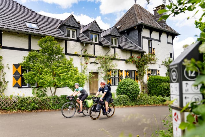 Das RAVeL-Netzt bietet ausgezeichnete Fahrrad-Infrastruktur mit besten Wegen und zuverlässiger Beschilderung.