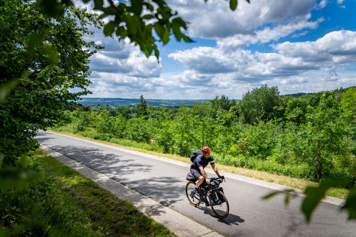 Der Traum jedes Radfahrers: RAVeL-Radwege abseits des Verkehrs und bestens ausgeschildert.
