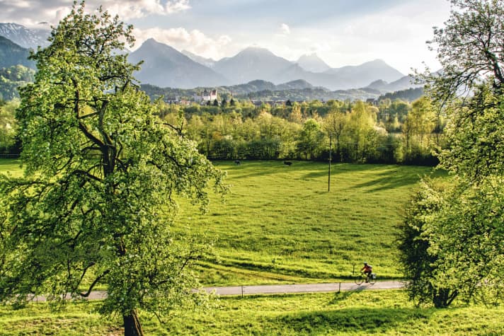 There are now two cycle tour regions in the Allgäu