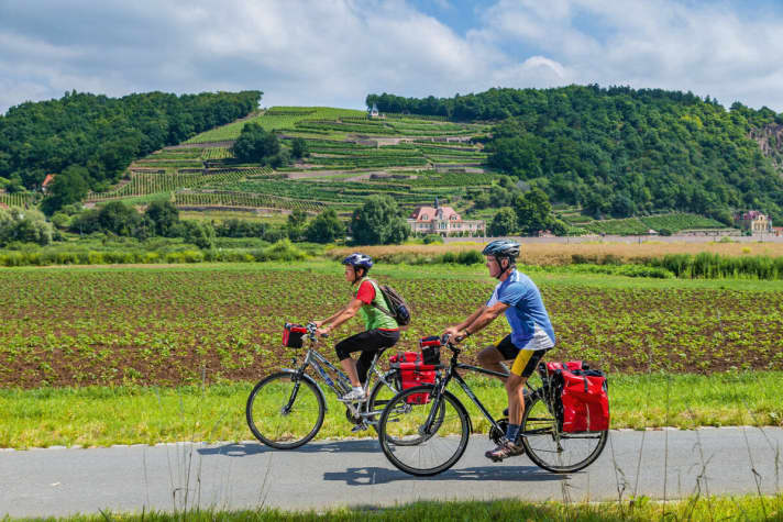 Elberadweg bei Meißen