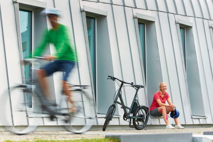 There and away: Good pedelec fun doesn't necessarily have to be expensive.