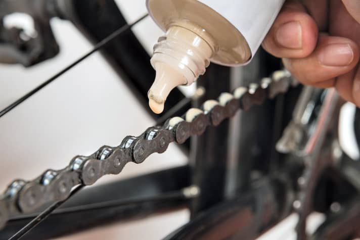 Lubricate chain