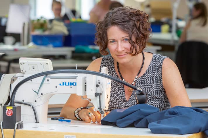 Tailor's workshops can usually also help - or a professional repair service.